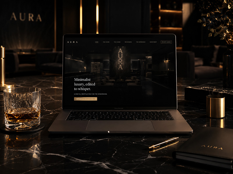 Immersive Booking Website