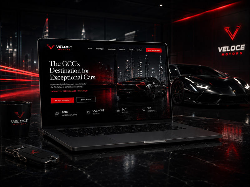 Digital Showroom Website